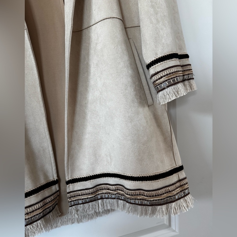 Faux Suede Jacket - image 7